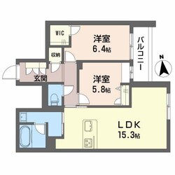 フォルトゥーナディオの物件間取画像